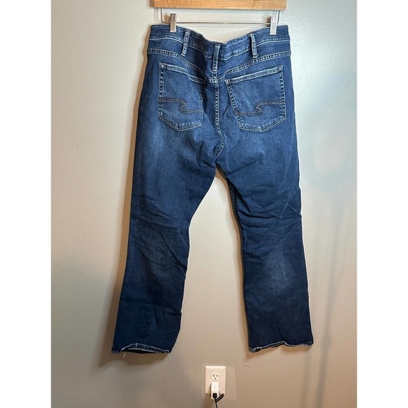 Silver Jeans Suki Slim Boot Mid Rise - Size 18 L31 - Picture 6 of 8